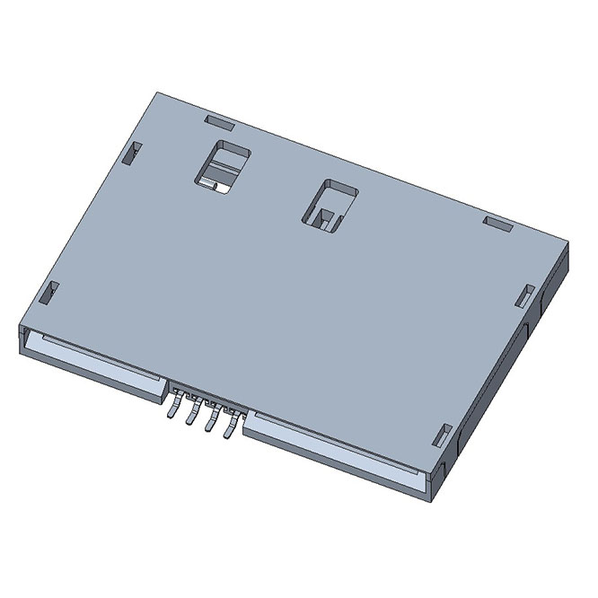 CMSIM661015 smart card connector sim card connector ic card socket normal top mount type