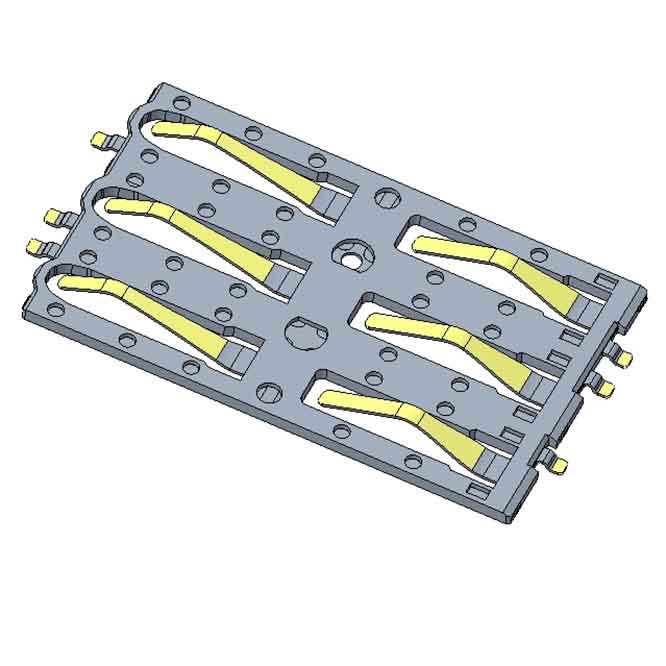CMSIM661020 2FF mini sim card connector sim block type 6 pin