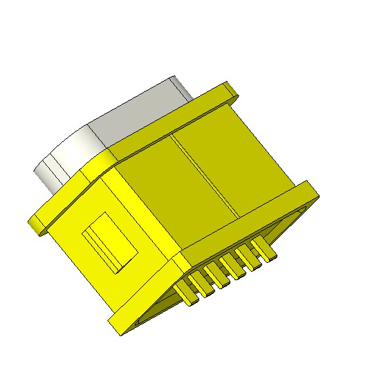 CMWUC661021 IP 67 Vertical type usb type c receptacle