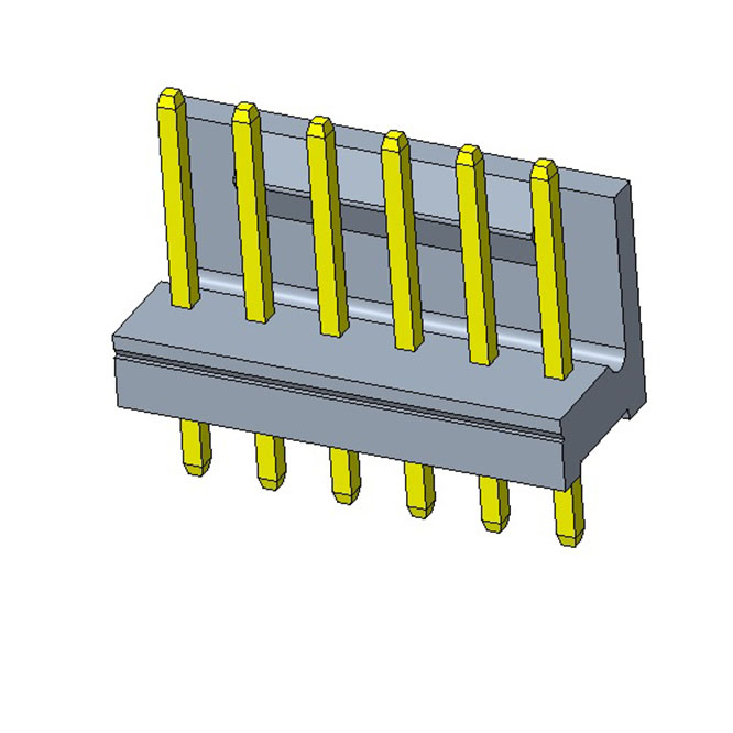 20250227 wafer 2.54 pitch vertical compatible with TE 640456-6